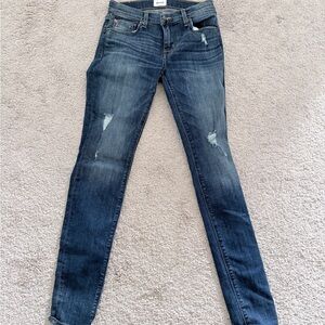 Hudson Jeans Skinny Jeans - Dark Blue Wash distressed brand new without tag